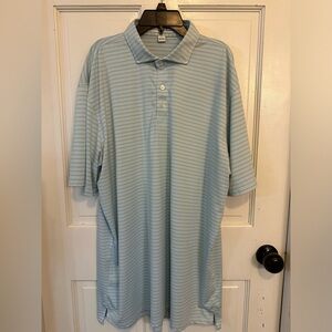 Holderness & Bourne the vardon Hamilton XL‎ tailored fit striped Golf Polo Shirt